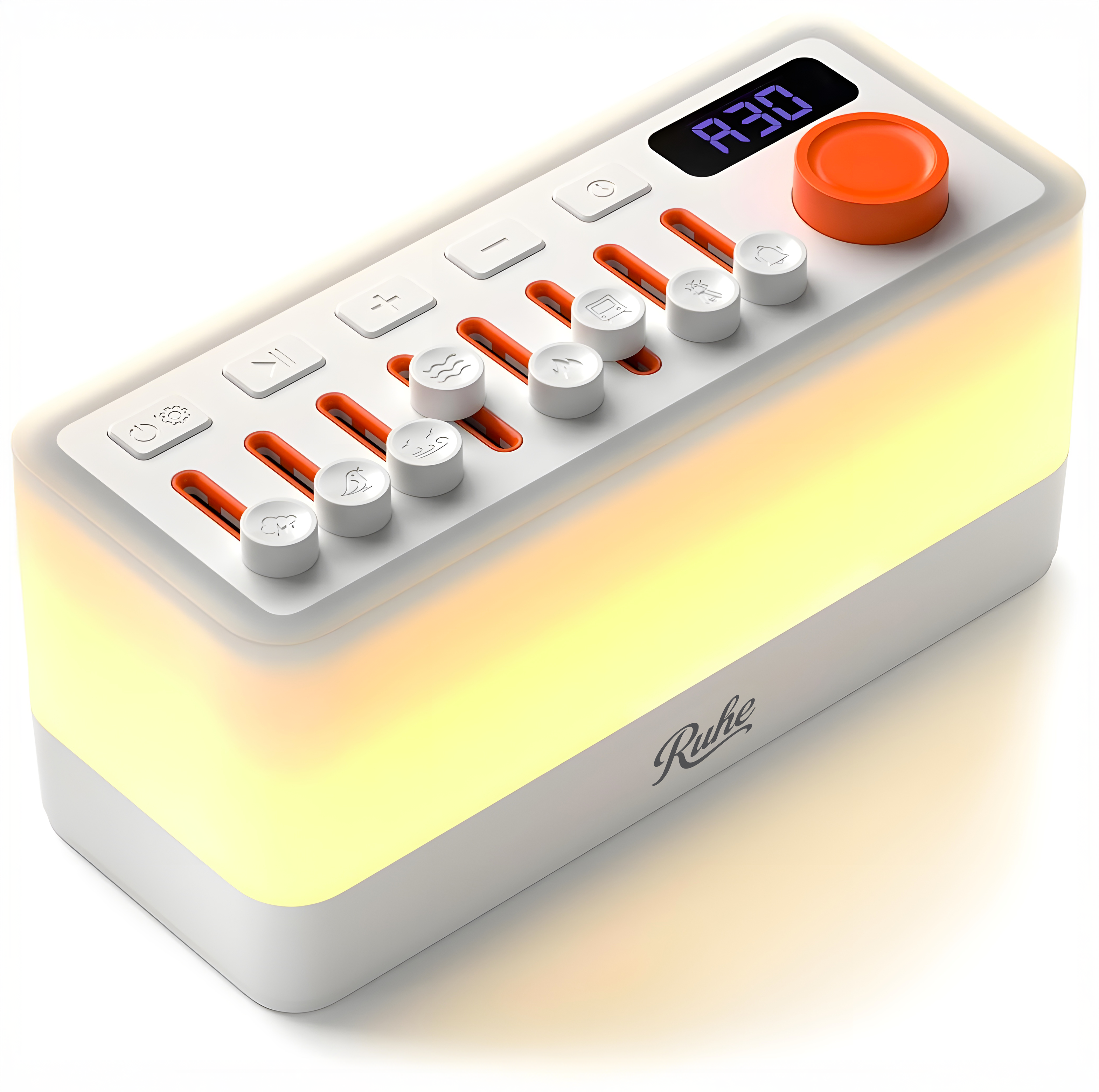 Ruhe 3-in-1 Sleep Sound Machine, Nightlight & Bluetooth Speaker